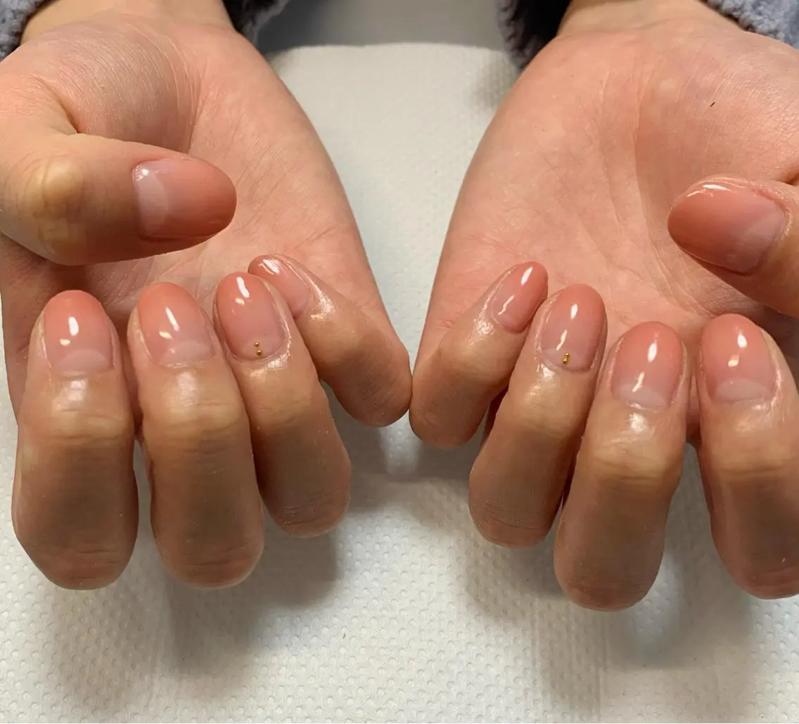 ネイル シンプルネイル nail M&Tのネイルデザイン