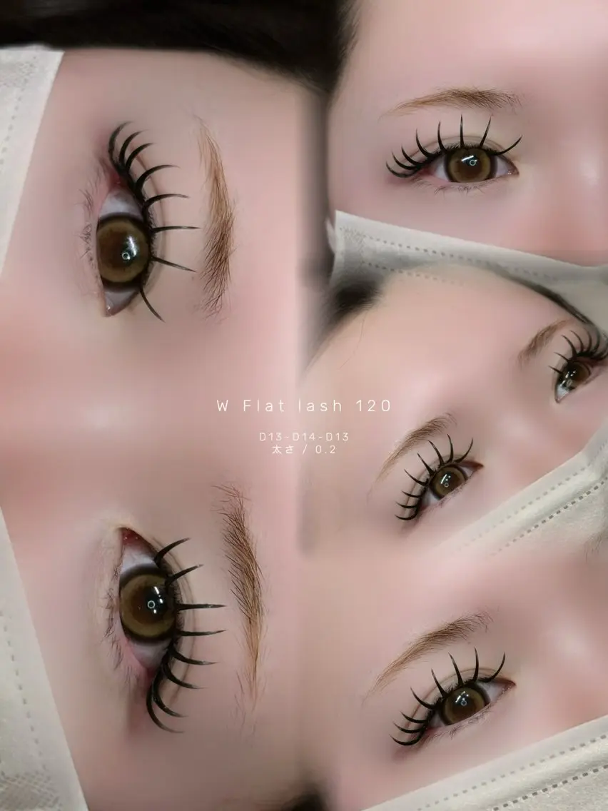Wフラットラッシュ120束👀✨️の写真