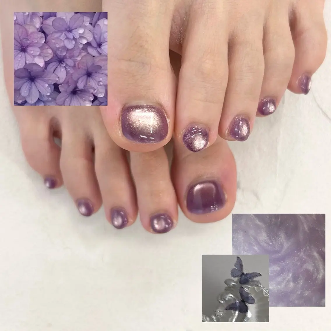 ネイル フットネイル Bianca  🎀 Hayakawaのネイルデザイン