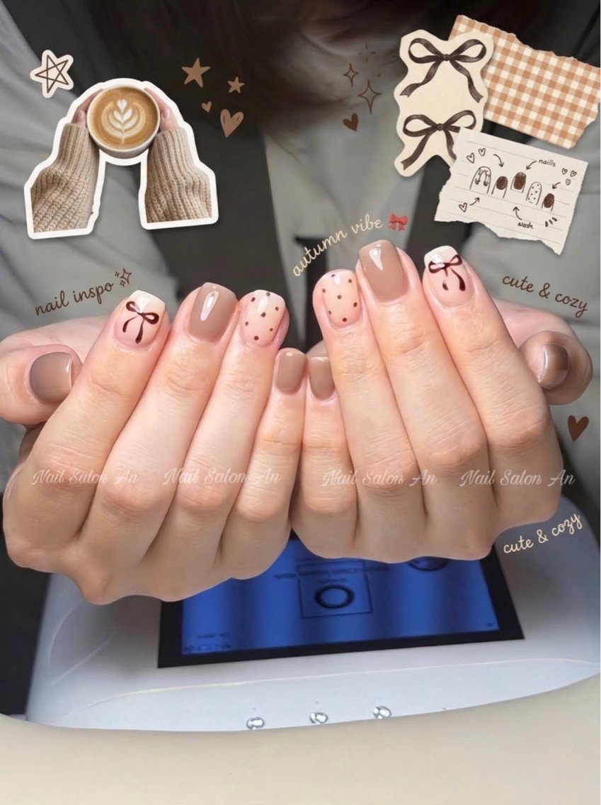 ネイル 長さ出し 韓国ネイル マグネットネイル 持ち込み ネイルチップ ハンドネイル Nail Salon An 渋谷店のネイルデザイン