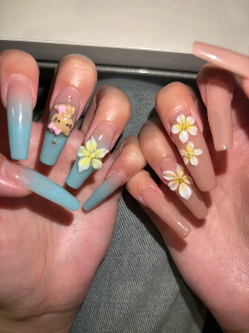 ネイル 夏ネイル ハンドネイル nailsalon MILAのネイルデザイン