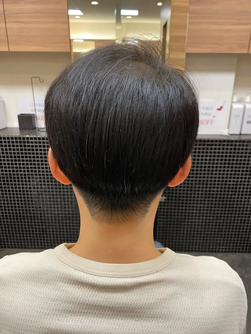 ショート メンズ メンズパーマモデル 大募集中のヘアスタイル