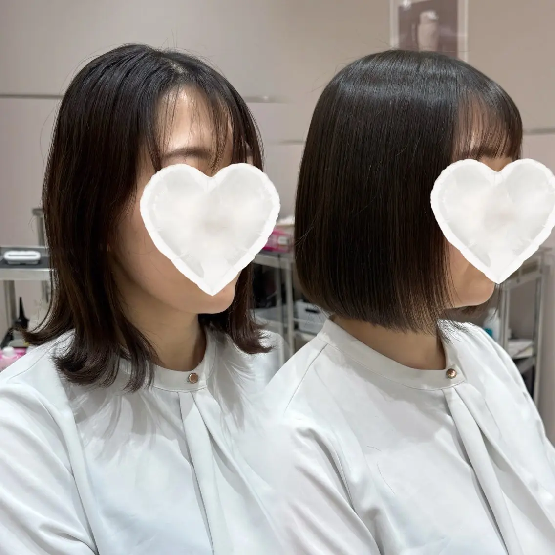 ショート カット トリートメント 内田 志乃のヘアスタイル