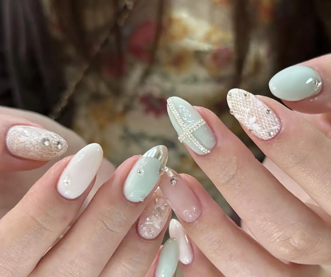 ネイル ハンドネイル 🎀 UU_nailのネイルデザイン
