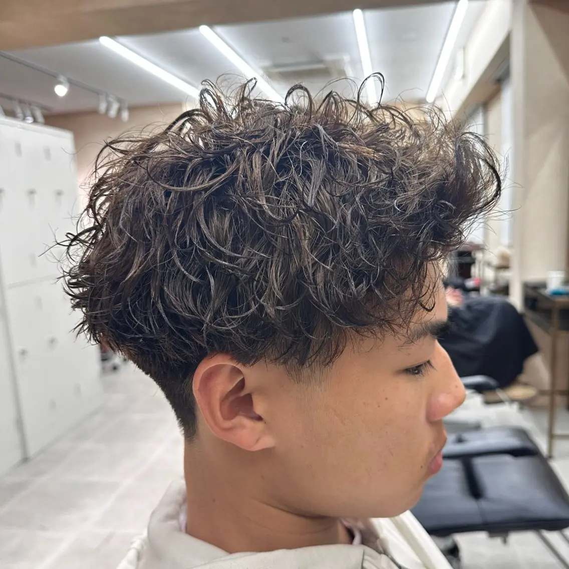 (メンズ限定) カット➕パーマ➕カラーの写真