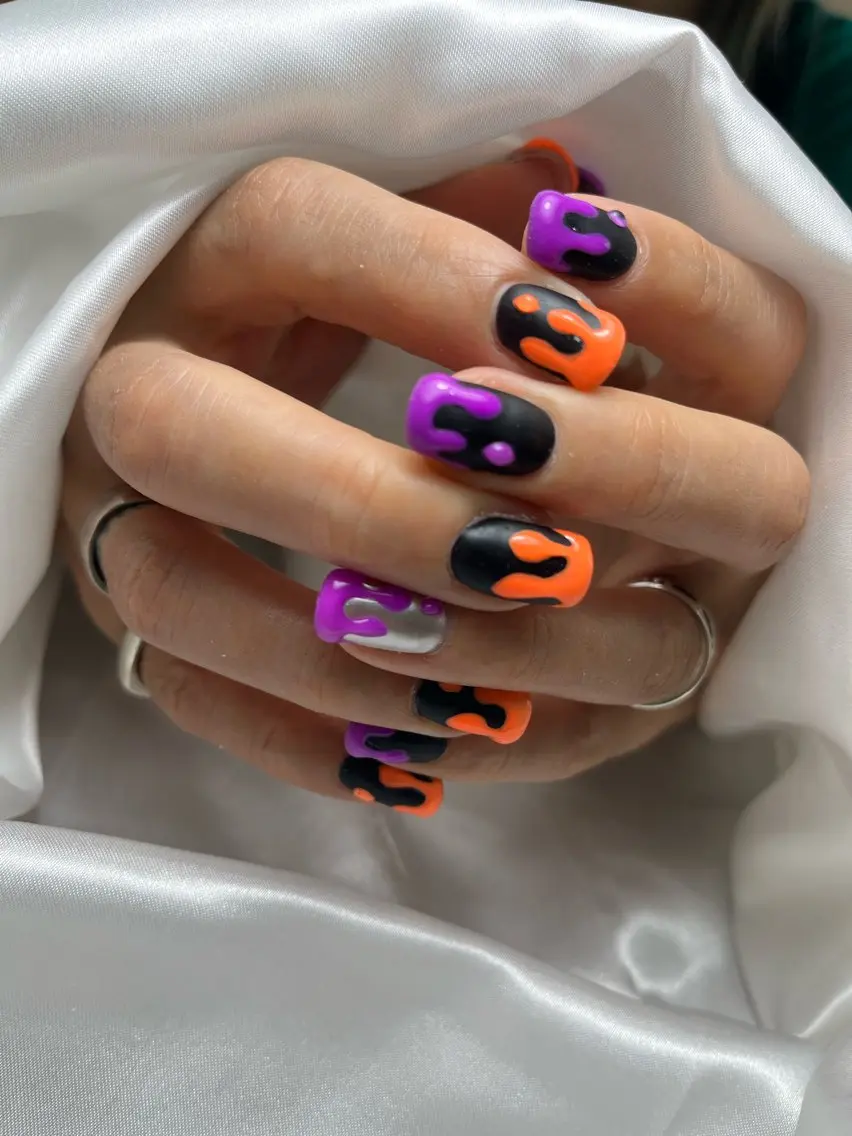 ネイル マットネイル ハンドネイル shark_nail Aのネイルデザイン