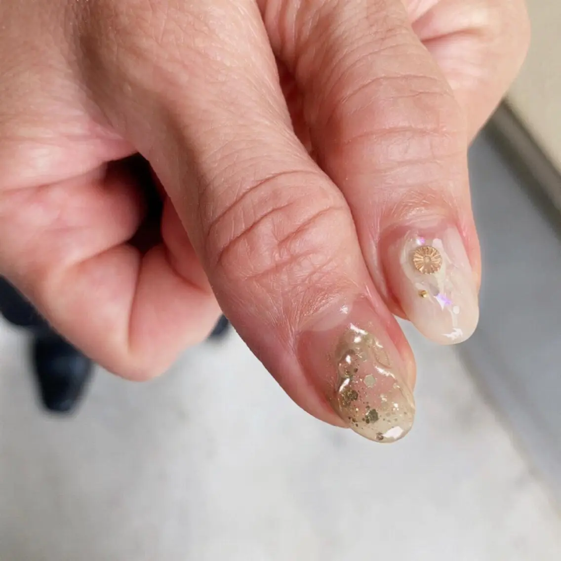 ネイル 地爪育成💅 kanaoanailのネイルデザイン