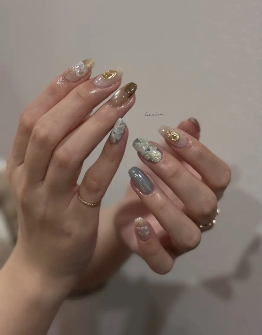 ネイル ニュアンスネイル ハンドネイル lacier nailのネイルデザイン