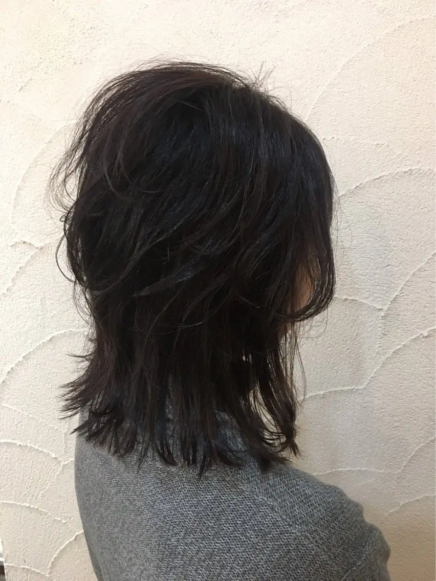 ミディアム ヘアアレンジ カット トリートメント ヘッドスパ ✂︎中山竜哉✂︎ 川崎スタイリストのヘアスタイル