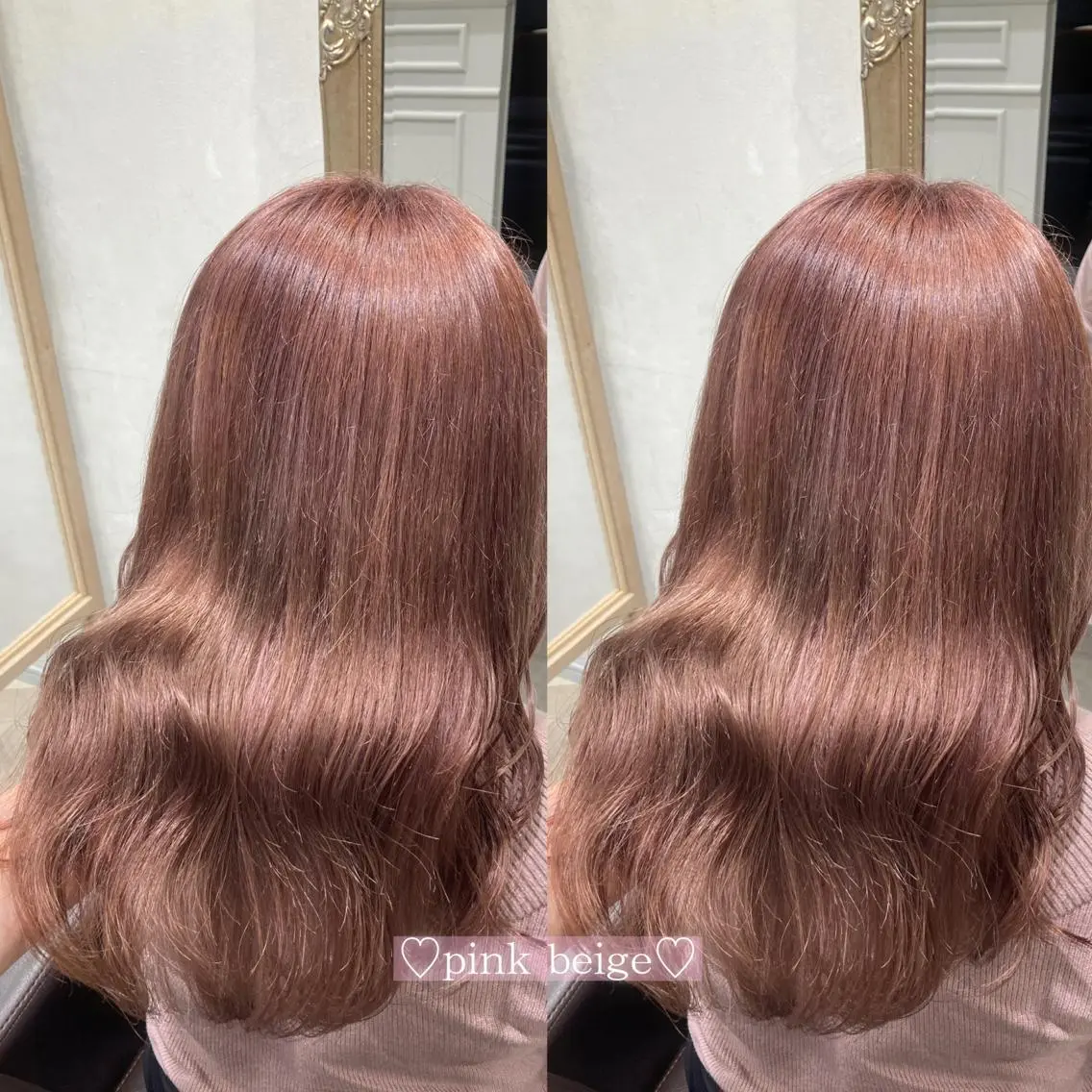 セミロング カラー ブリーチ 菅村 緋莉🎀ガーリーヘアのヘアスタイル