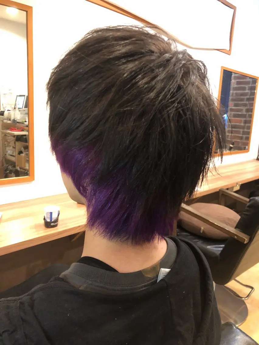 ショート ヘアカラー 🌈縮毛矯正№１🌈 newi池袋店⭐江口のヘアスタイル