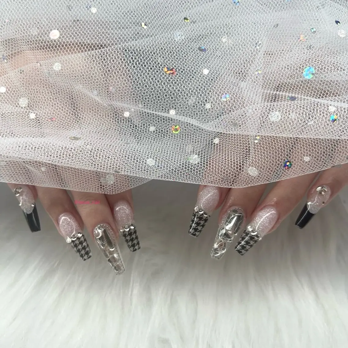 ネイル アートネイル スカルプネイル Nail Salon Lacusのネイルデザイン
