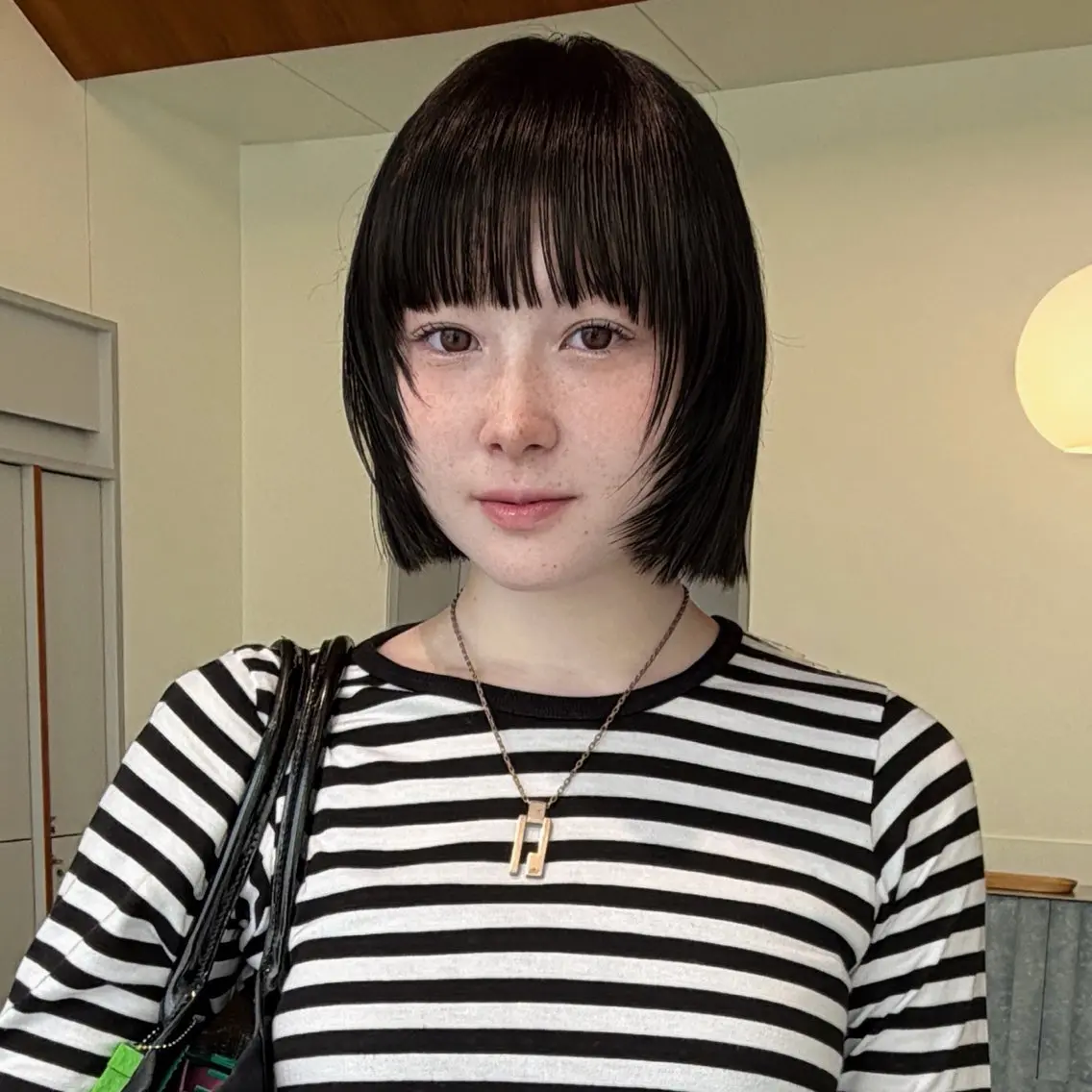 ショート ボブ ☪️ブリーチ特化施術 /レイヤー🪽aiのヘアスタイル