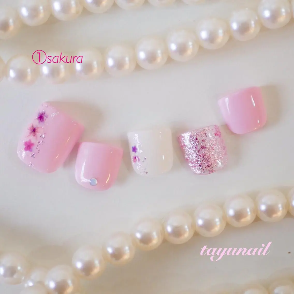 ネイル フットネイル ネイルサロン 【たゆnail】のネイルデザイン