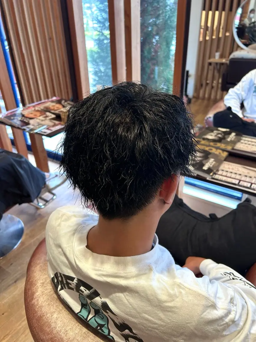 カラー メンズ 木村 胡土のヘアスタイル