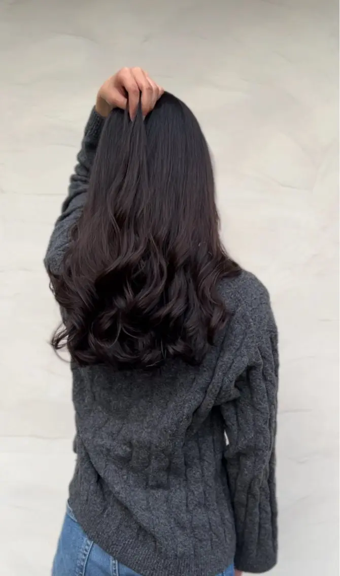 ロング パーマ カット パーマ 高橋 竜也のヘアスタイル
