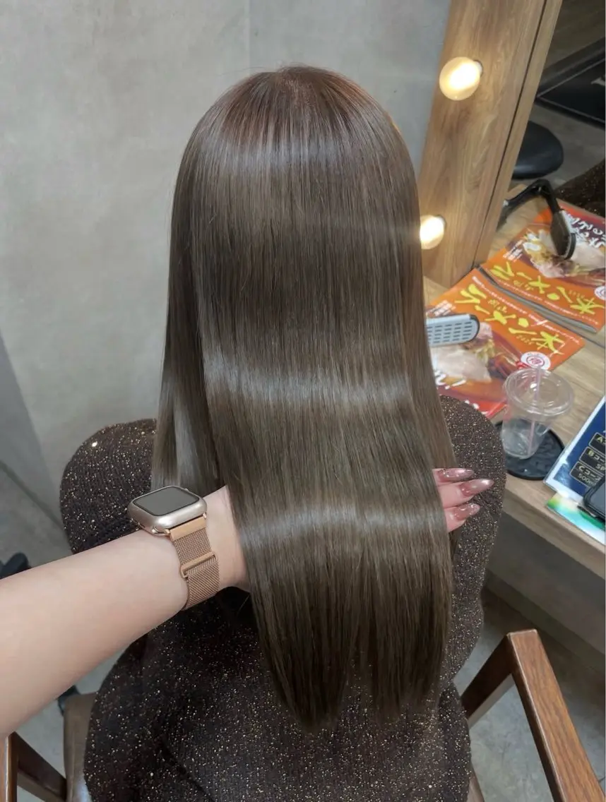 ロング カット ヘアカラー トリートメント RIENSリエンス / ゆき 🎀のヘアスタイル