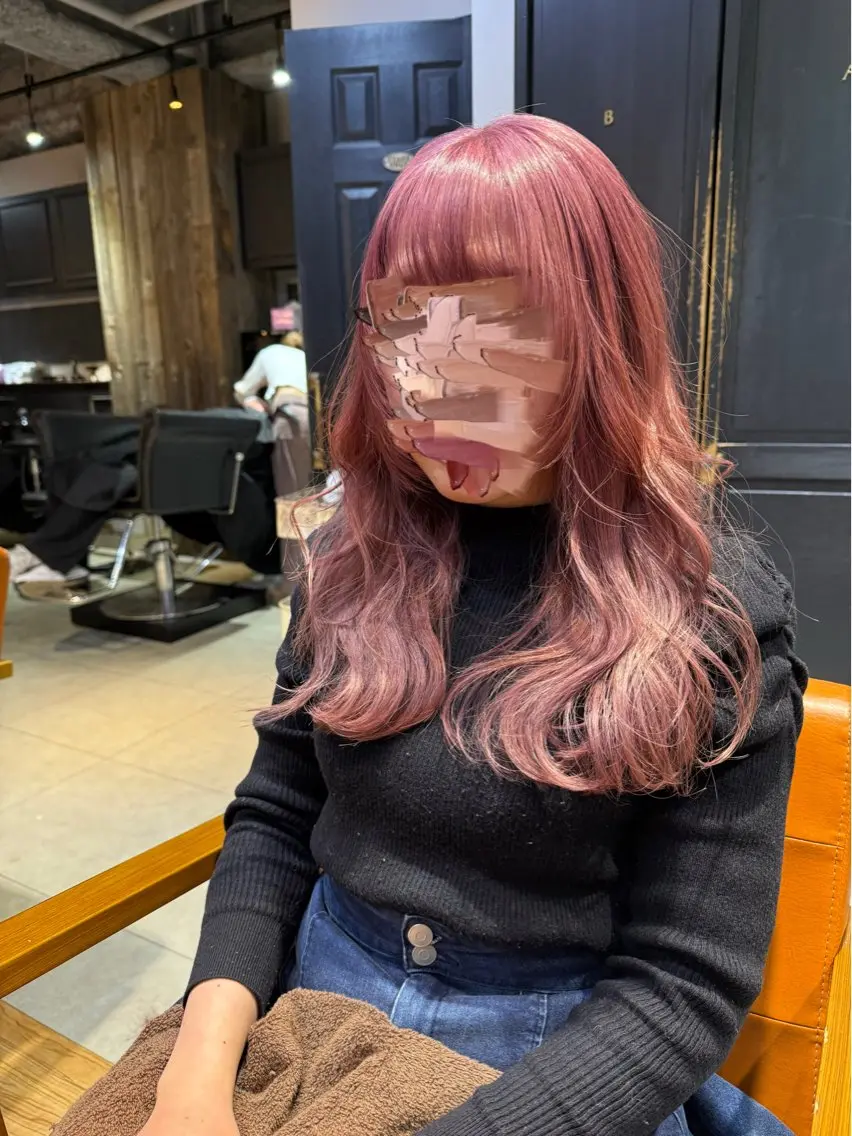 ロング カット ヘアカラー レイヤーカット🫧 /髪質改善✨TOWAのヘアスタイル
