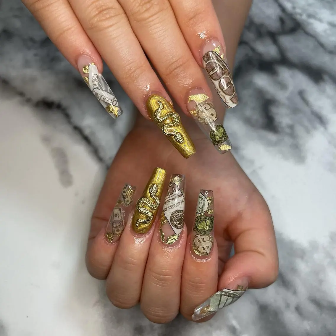 ネイル スカルプネイル ハンドネイル Kayo 💅のネイルデザイン
