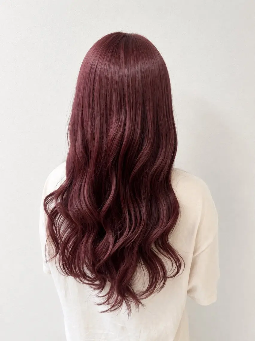 ロング ケアカラー ピンクラベンダー ヘアカラー 池袋メイク/艶カラー 🎀Rina🎀☁️のヘアスタイル