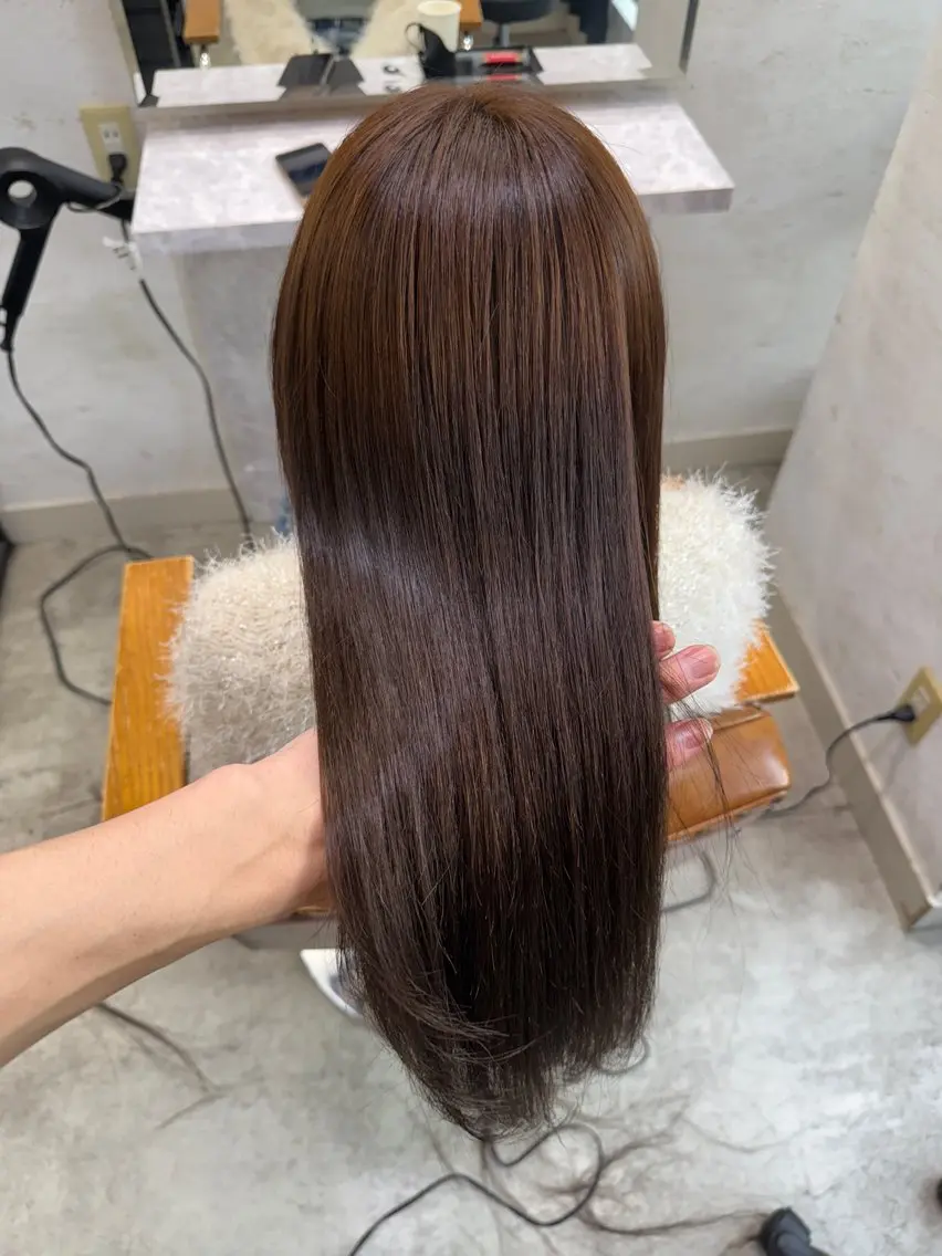ロング ⭐️縮毛矯正特化 小松邦彦⭐️のヘアスタイル