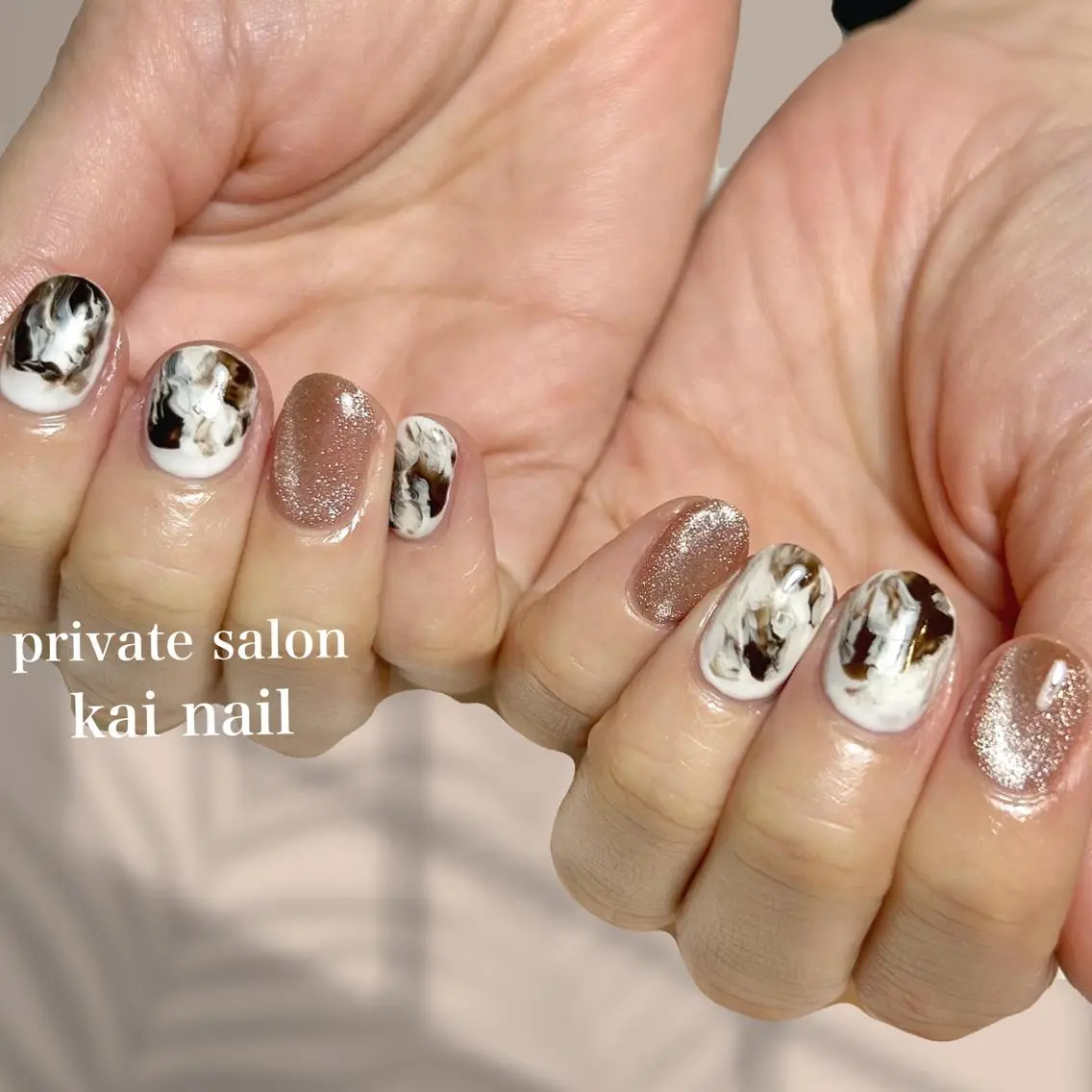 ネイル ニュアンスネイル ハンドネイル Kai nail Mayukoのネイルデザイン