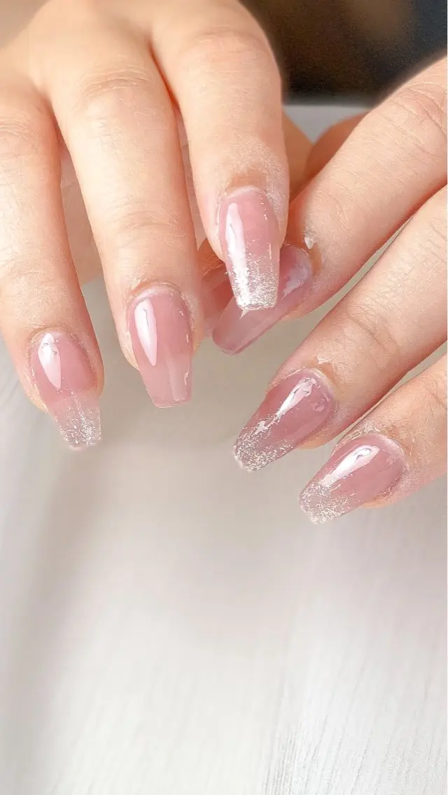 ネイル ラメ(グリッター) muguet🎀 chikaのネイルデザイン