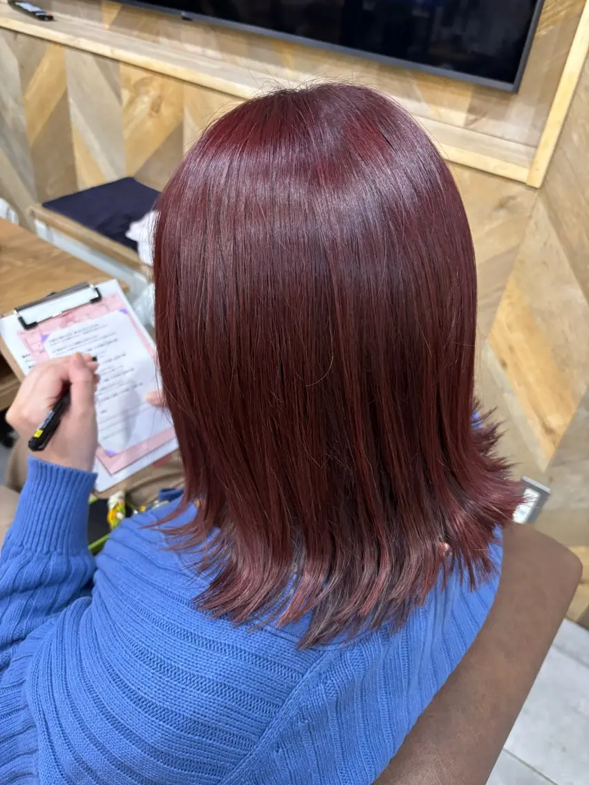 ミディアム カラー カット ヘアカラー トリートメント ❄️中野侑香❄️ ハイライト/ブリーチのヘアスタイル