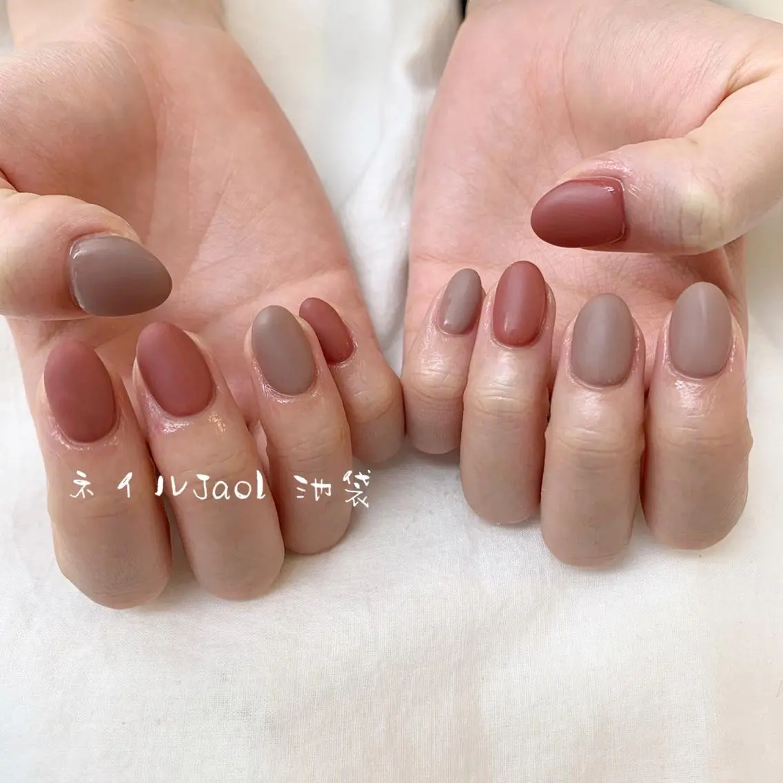 ショート ネイルJaol 池袋のネイルデザイン