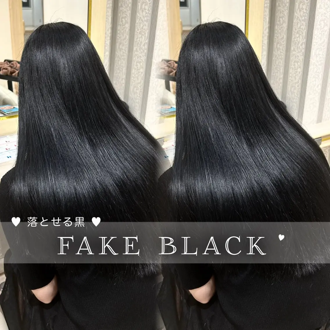 ロング カラー RUNA┊︎ ボブ×艶カラー🎀のヘアスタイル