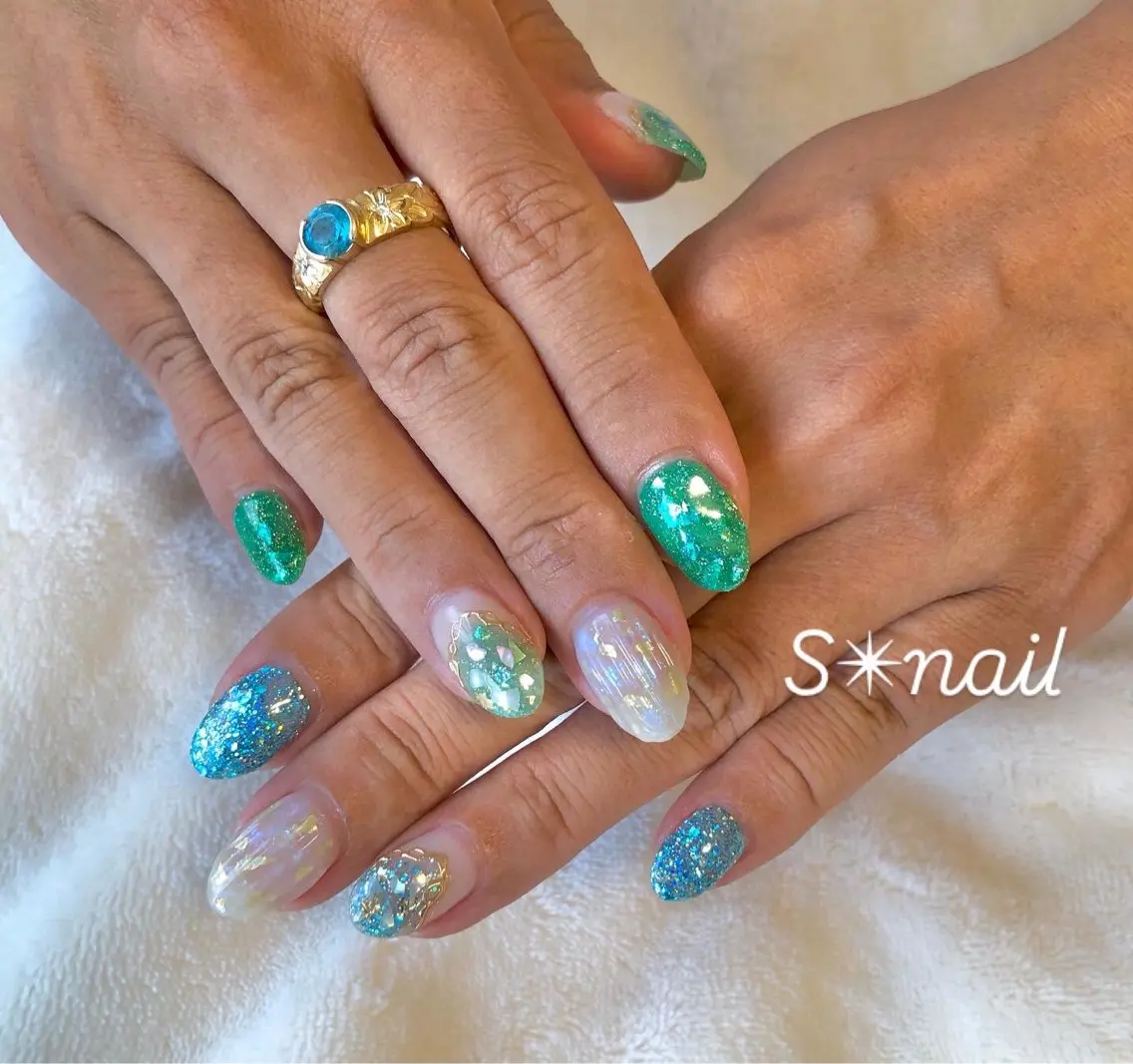 ネイル 夏ネイル S nailのネイルデザイン