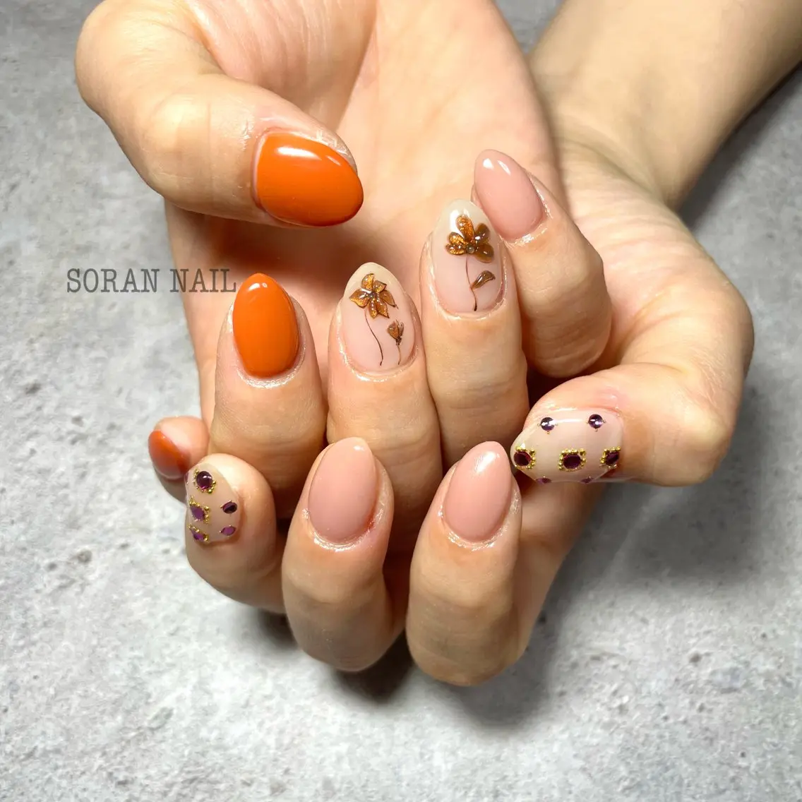 ネイル ハンドネイル soran nailのネイルデザイン