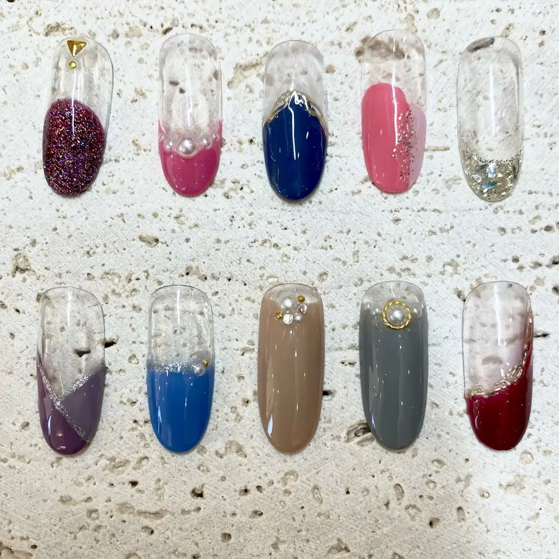 ネイル アートネイル フレンチネイル SEPTNAIL KISHIMOTOのネイルデザイン
