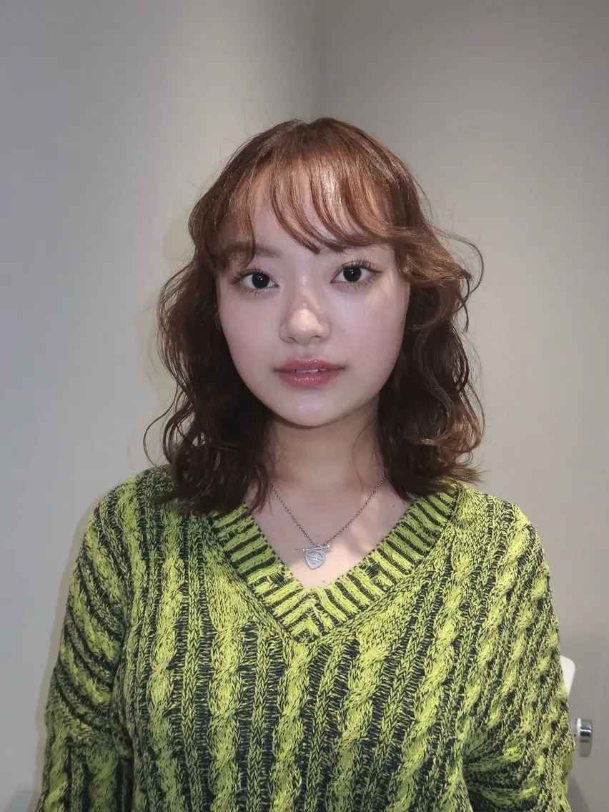 ミディアム 表参道 透明感カラー kanako✧*｡のヘアスタイル