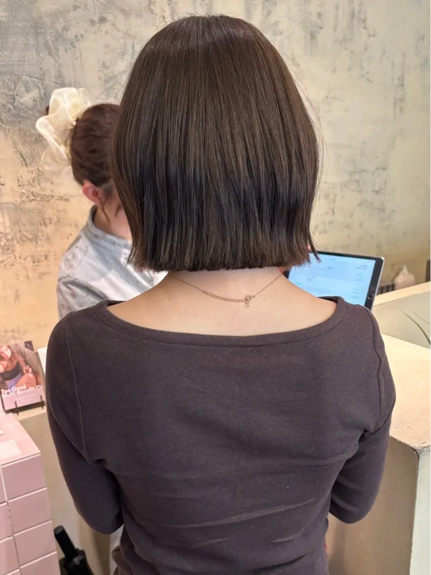 ショート カラー カット ヘアカラー トリートメント 美空🐇 レイヤー / 透明感カラー🩰のヘアスタイル