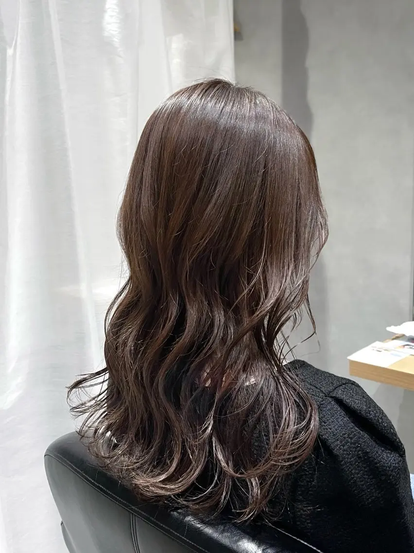 【✨️透明感人気No１✨️】カット➕イルミナカラー➕コーティングトリートメントの写真
