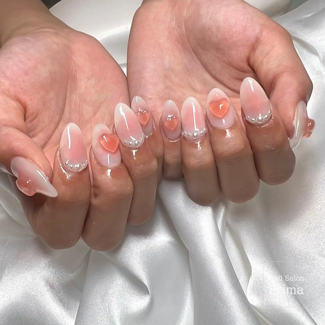 セミロング ネイル SalonPrima 西院Nail&Eyeのネイルデザイン