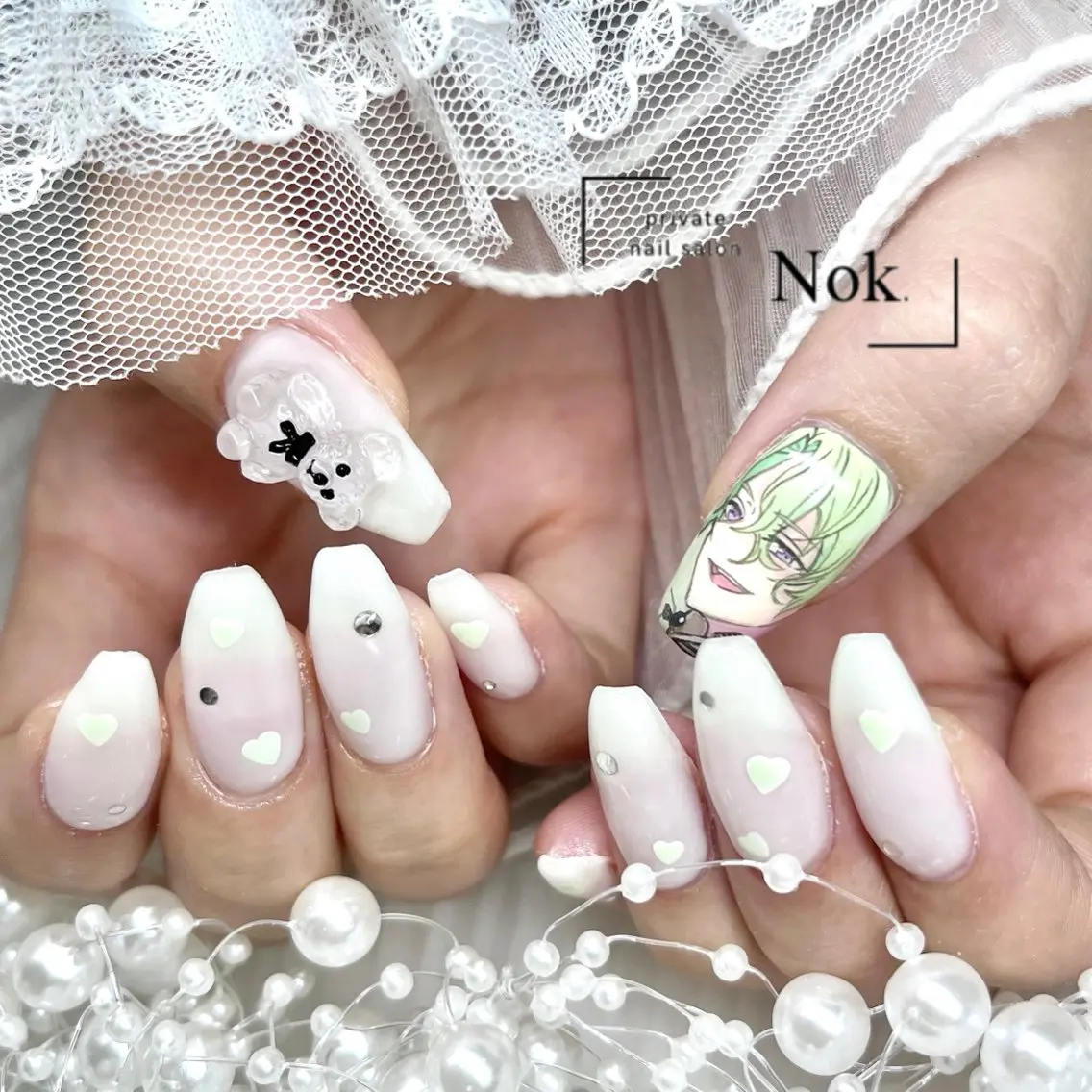 ネイル ワンカラーネイル ハンドネイル 池袋痛ネイル Nok. 渡辺のネイルデザイン