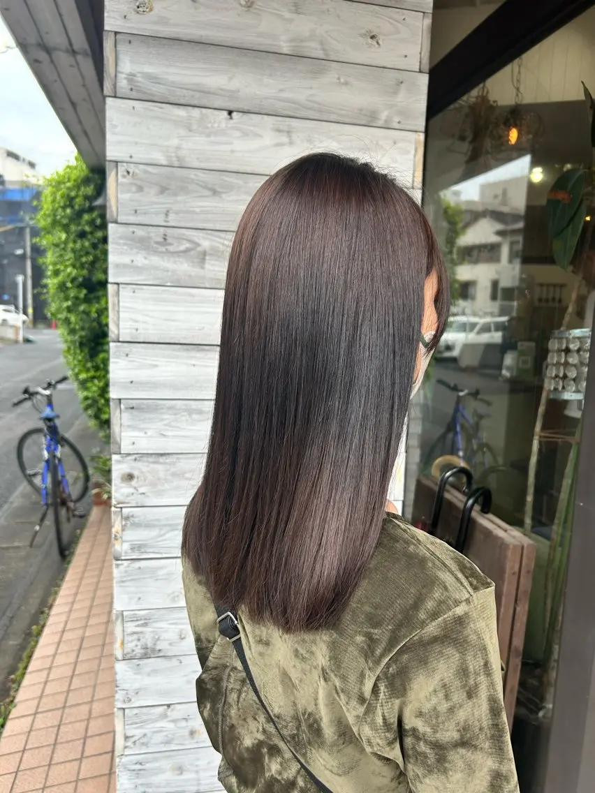 💎✂️【 縮毛矯正・ストレート】＋3step TR＋似合わせカット/酸熱トリートメント［ブリーチ履歴ある方］の写真