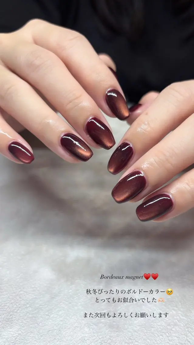 ネイル マグネットネイル nailsalon kopeのネイルデザイン