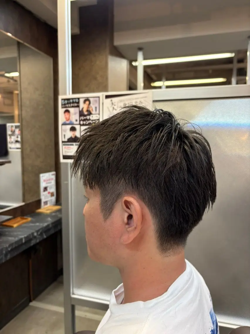 カット+シャンプー ※男性限定、フェード❌の写真