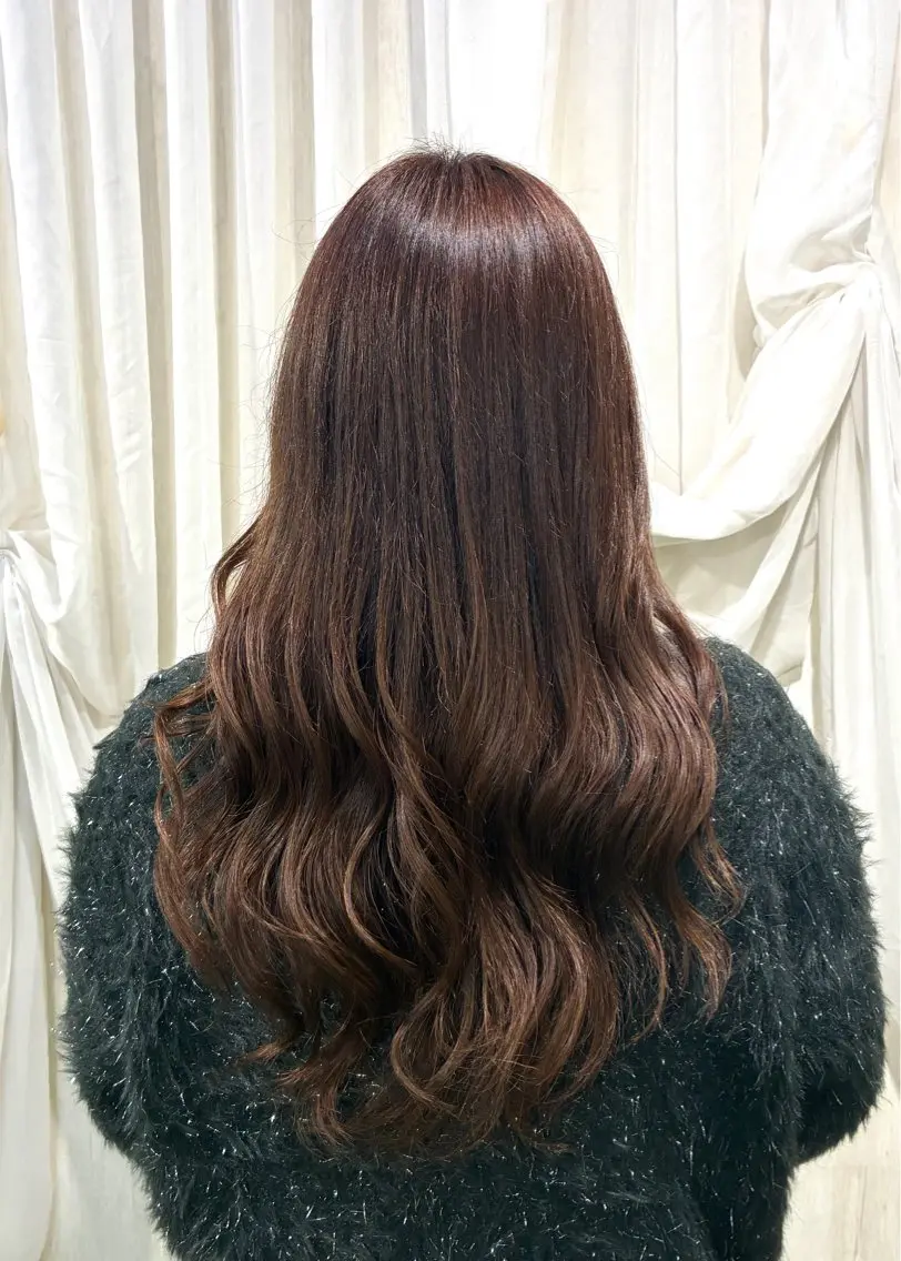 ロング カラー 🌟小出 倫花🌟 艶カラー/カットのヘアスタイル