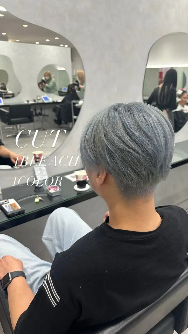 ★カット+ダブルカラー+超音波トリートメント★※補足説明ご確認くださいの写真
