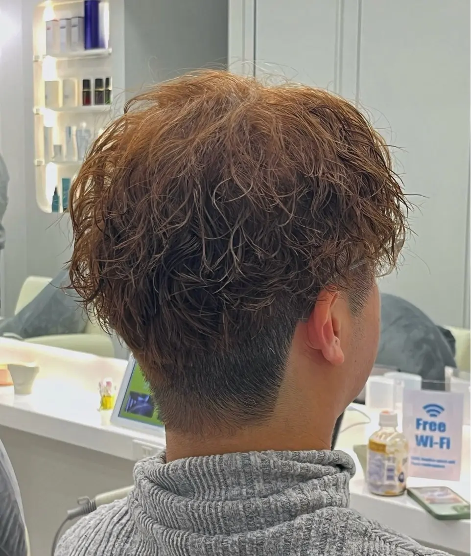 パーマ メンズ ✨🫧ボブショート 募集中🫧✨古川凌大のヘアスタイル