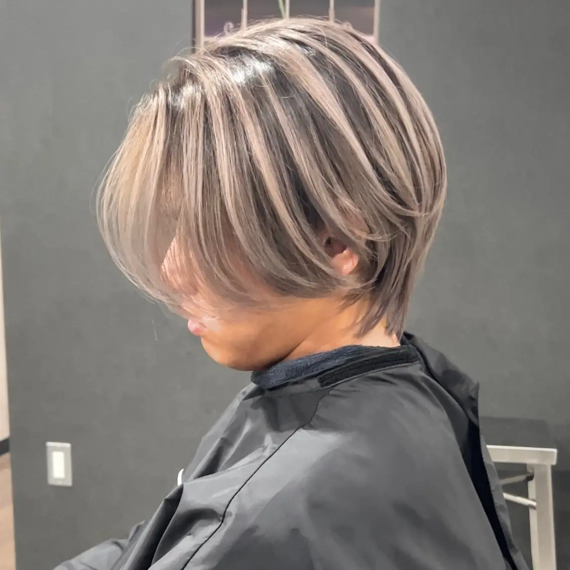 ミディアム メンズ縮毛矯正 🎖アジマ リョオのヘアスタイル