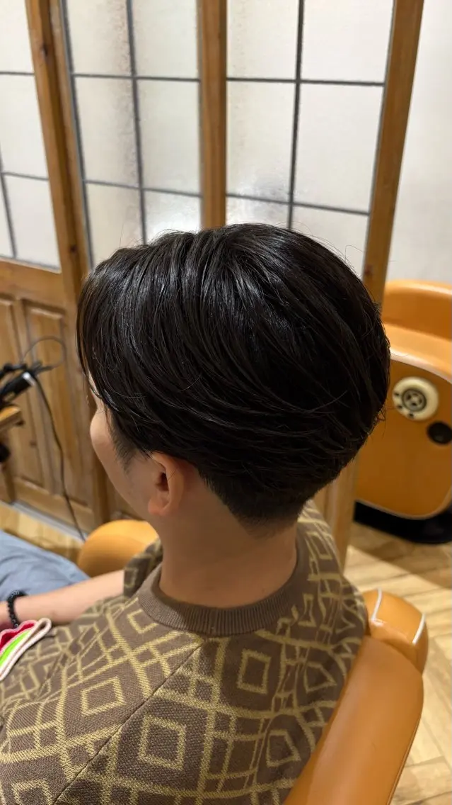 ショート カット ヘッドスパ 似合わせ 顔周りYUUGAのヘアスタイル