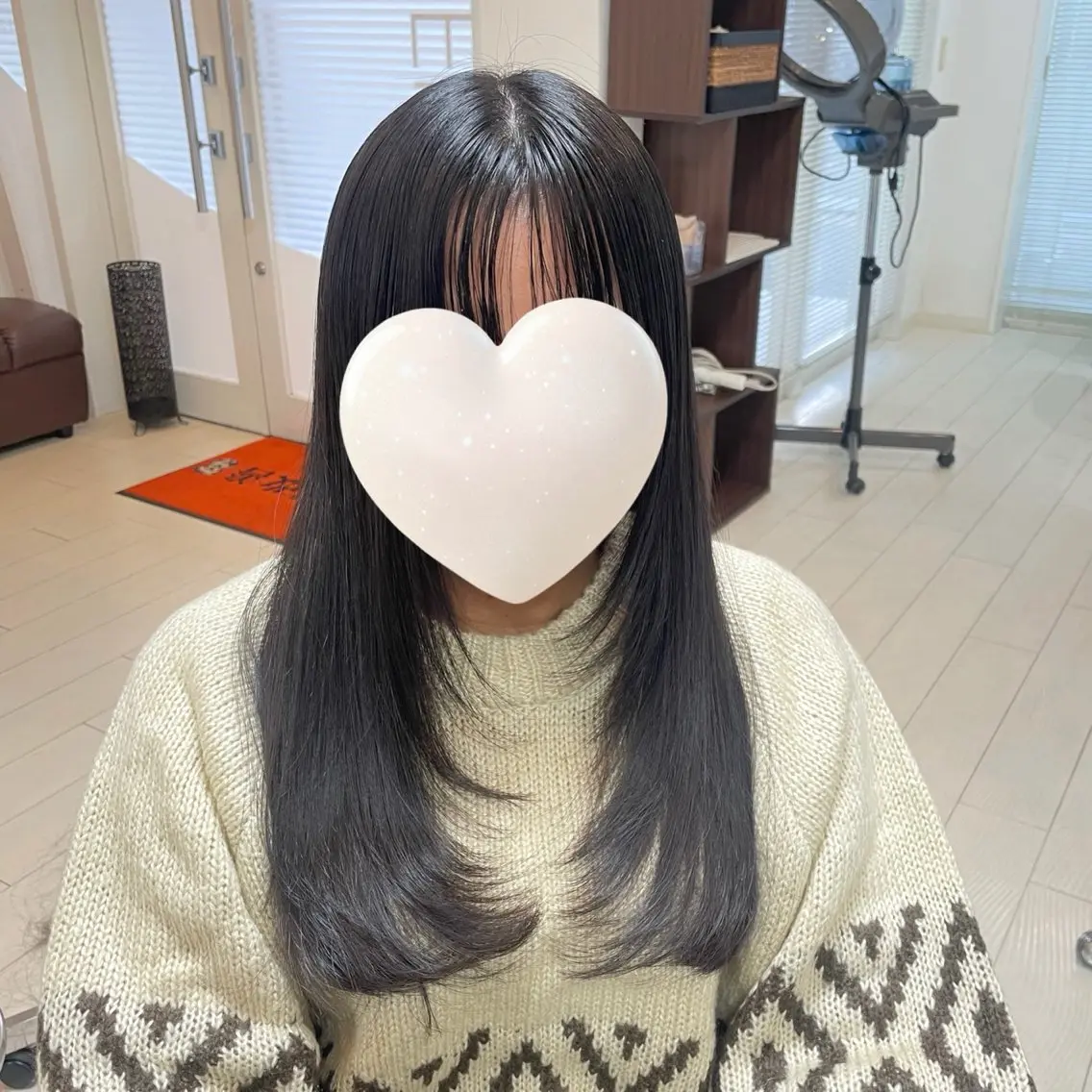 ロング レイヤーカット アミーベル🧸🧡 本店✂️しおりのヘアスタイル