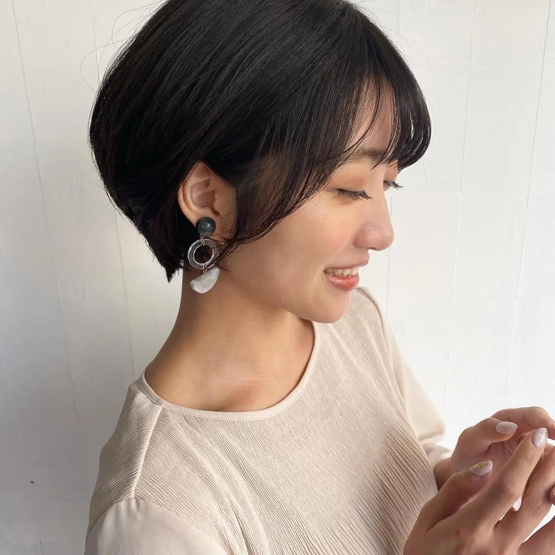 ショート 🍃透明感スタイル yu-ka🍃のヘアスタイル