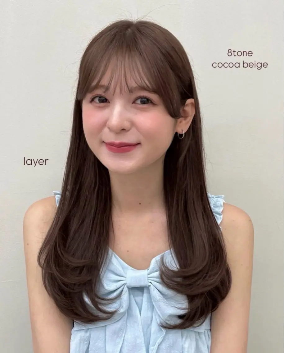 ロング 透明感/韓国ヘア/ miyu 🎀のヘアスタイル