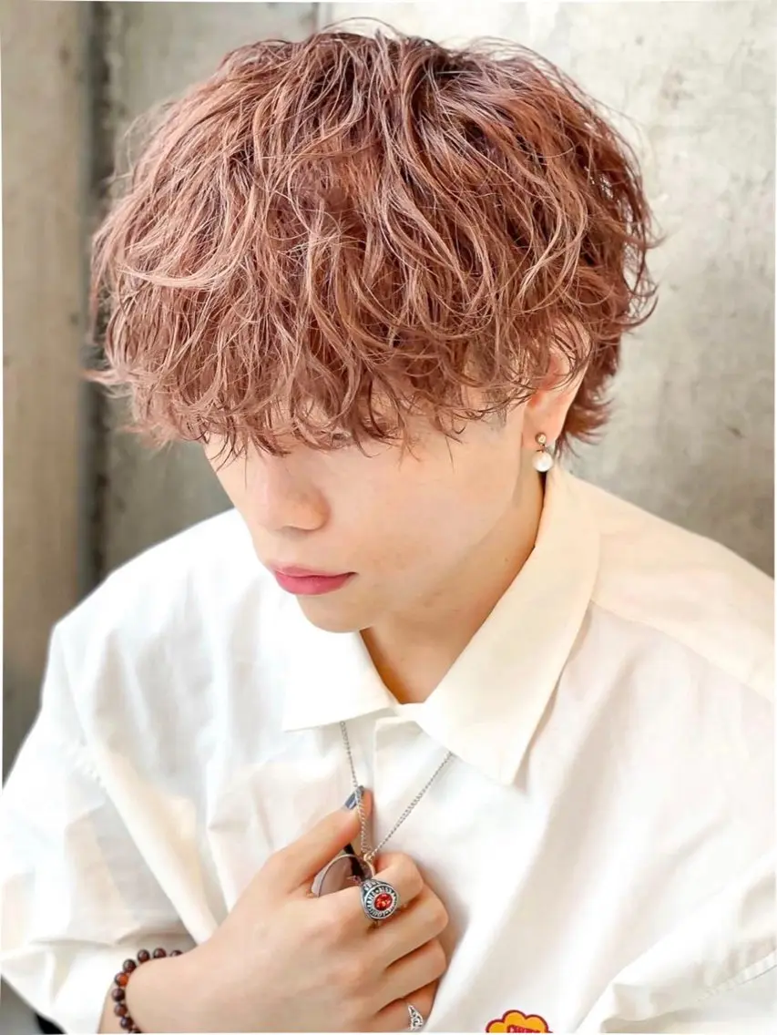 【ダメージレス⚡️】カット🔥+ブリーチカラー⭐️＋トリートメント🌈の写真